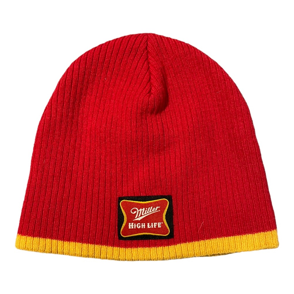 Vintage 2005 Miller High Life Beanie Hat One Size Fits All, Clean